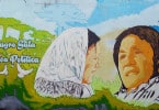 mural por la libertad de milagro sala en saavedra