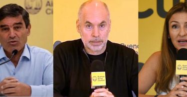 Quirós, Larreta y Acuña