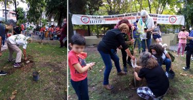 Plaza Nunca Más en Villa Pueyrredón