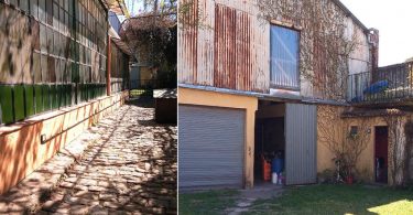 Tambo antiguo en Villa Urquiza