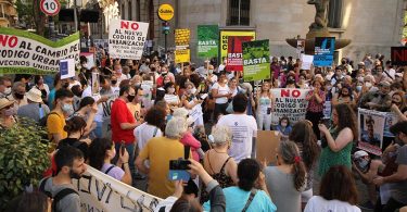 Manifestacion en contra del código urbanístico porteño