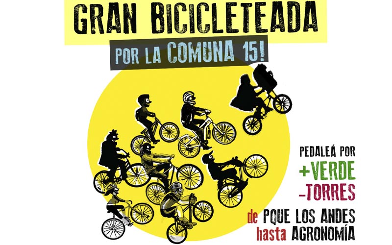 Gran Bicicleteada por la Comuna 15
