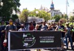 Marcha cartonera por ley de envases