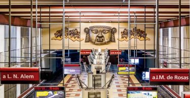 Murales de la estación Los Incas - Parque Chas