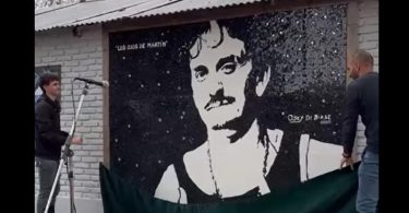 Mural de Martín Carrizo en Villa Ortuzar