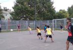 Fútbol Mixto en el parque de Villa Pueyrredón