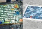Baldosas por la memoria en la Comuna 12
