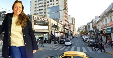 Florencia Pigliapoco presidenta de la Asociación de Comerciantes de Villa Urquiza