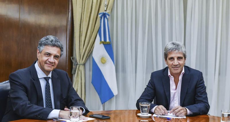 Jorge Macri y Caputo coparticipacion