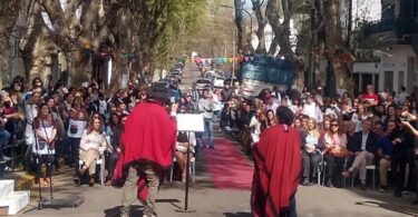 Festejo del Centenario de la Escuela Gauchos de Guemes