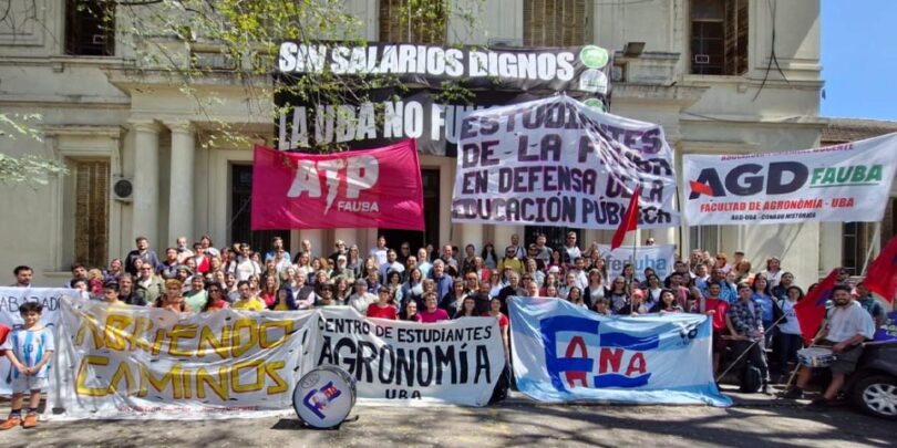 Facultad de Agronomía en defensa de la Universidad Pública