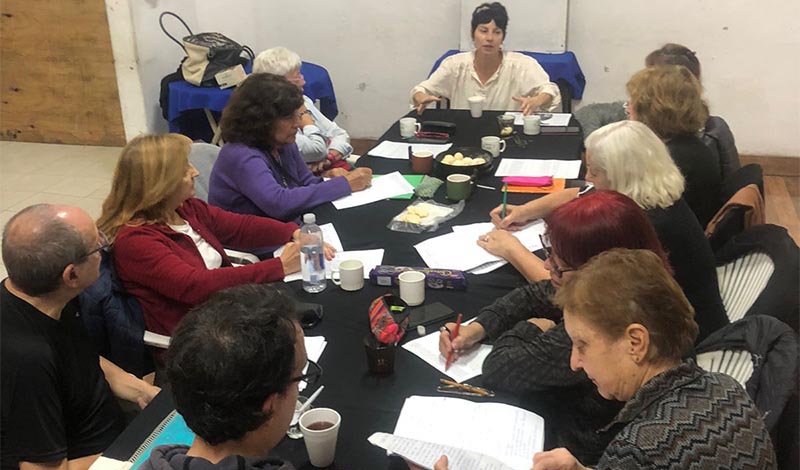 Taller literario en el Laberinto de Chas