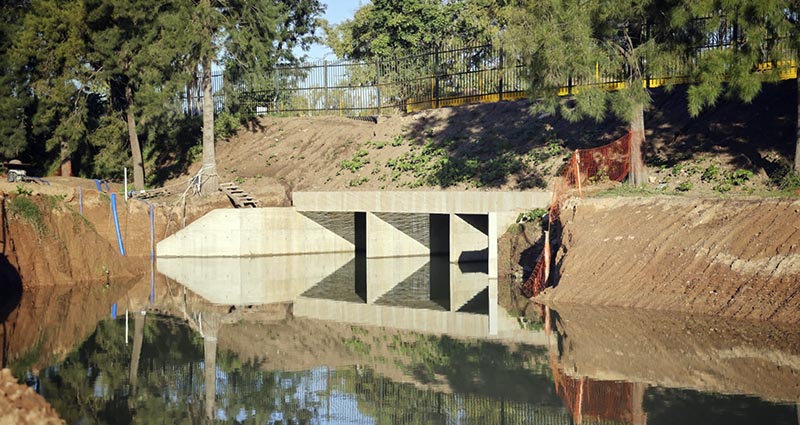 Ampliación reservorio Parque Sarmiento