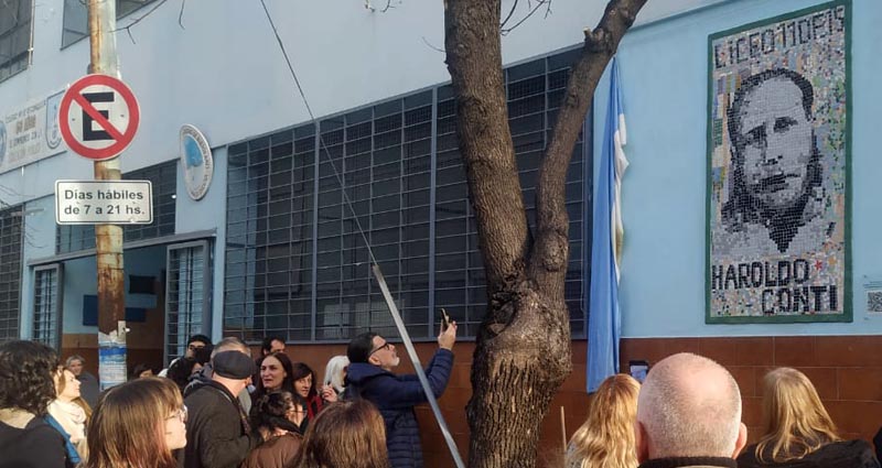Mural de Haroldo Conti