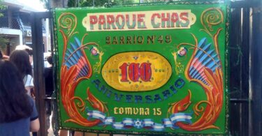 Festejos centenario de Parque Chas