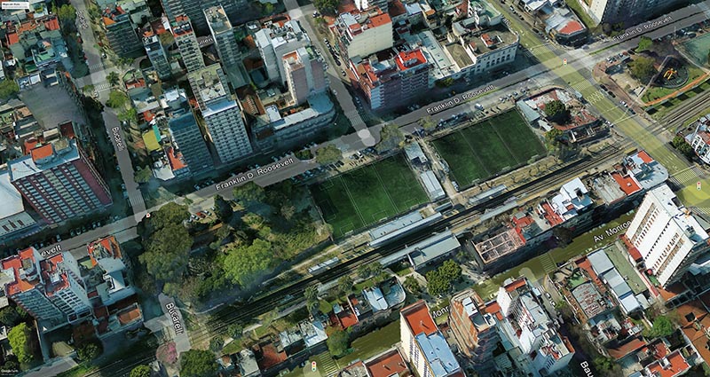 Ex playa ferroviaria de Villa Urquiza