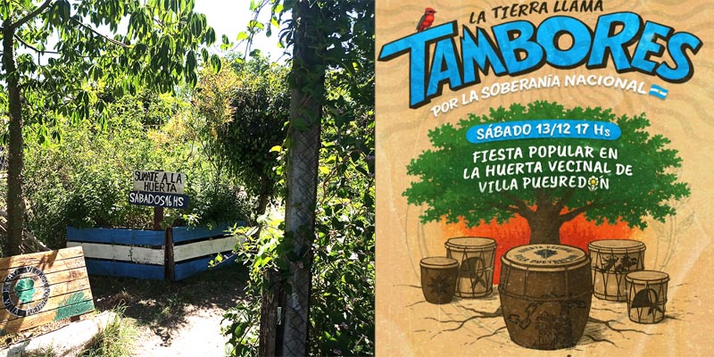 Fiesta en la Huerta Vecinal de Villa Pueyrredón