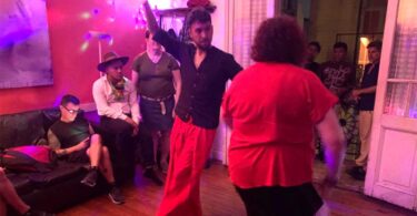 Noche migrantes en San Telmo