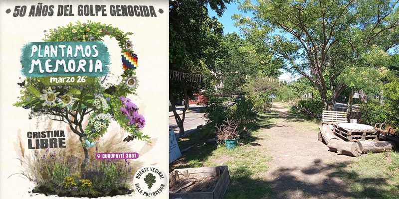 Plantamos memoria a 50 años del golpe genocida