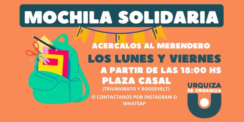 Colecta útiles escolares