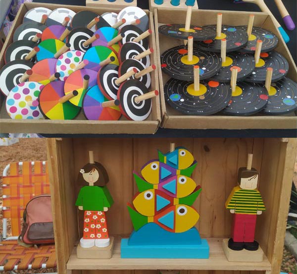 Juguetes AVE en loa festejos de Ortuzar