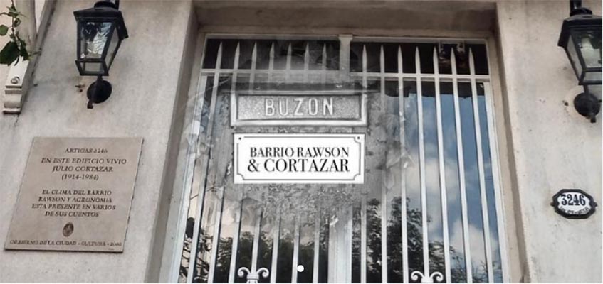 Recorrida por el Barrio Rawson y visita guiada a la casa de Cortázar